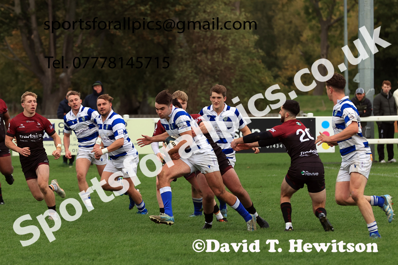Tynedale v Rossendale, 2025 Tynedale Park, Corbridge, October 4th. Photo: David T. Hewitson/Sports for All Pics